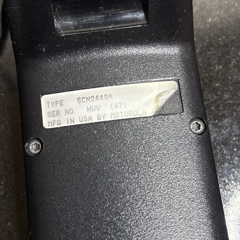 Vintage Motorola In Car Cellular Phone Telephone Battery Charger Case Manual